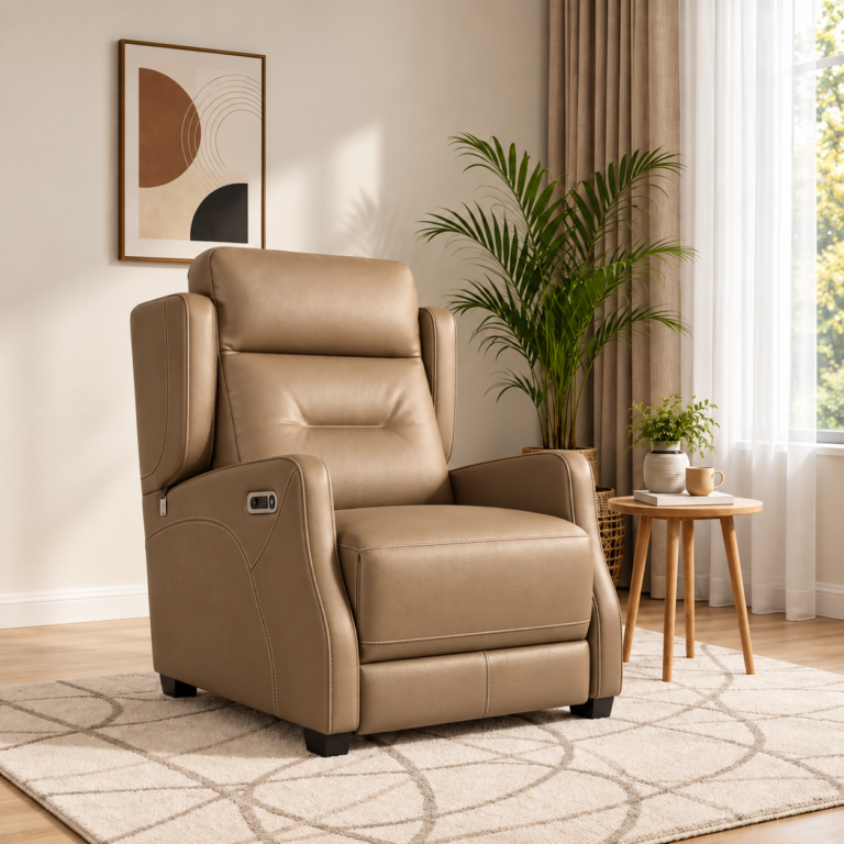 Aurelia Caramel Recliner